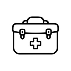 Icon of a doctorchest / first aid kit