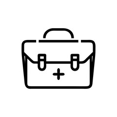 Icon of a doctorchest / first aid kit