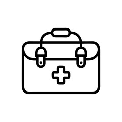 Icon of a doctorchest / first aid kit