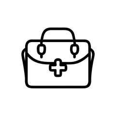 Icon of a doctorchest / first aid kit