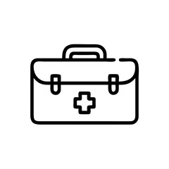 Icon of a doctorchest / first aid kit