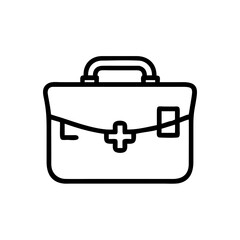 Icon of a doctorchest / first aid kit