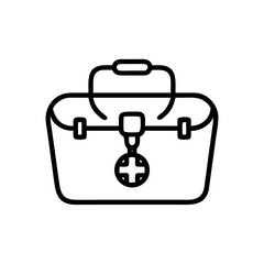 Icon of a doctorchest / first aid kit