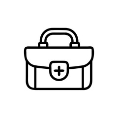 Icon of a doctorchest / first aid kit