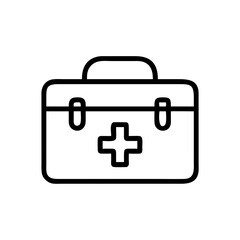 Icon of a doctorchest / first aid kit