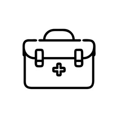 Icon of a doctorchest / first aid kit