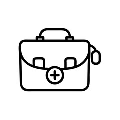 Icon of a doctorchest / first aid kit