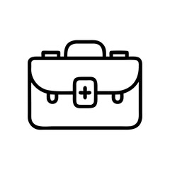 Icon of a doctorchest / first aid kit