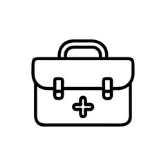 Icon of a doctorchest / first aid kit