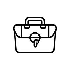 Icon of a doctorchest / first aid kit