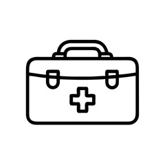 Icon of a doctorchest / first aid kit