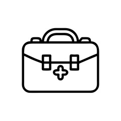 Icon of a doctorchest / first aid kit