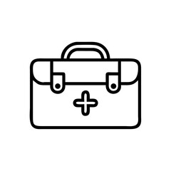 Icon of a doctorchest / first aid kit