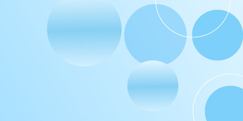 Abstract geometric background gradient soft light blue bokeh for Graphic Business background hitech technology digital design illustration web template background backdrop desktop wallpaper bubbles