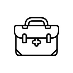 Icon of a doctorchest / first aid kit