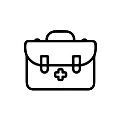 Icon of a doctorchest / first aid kit