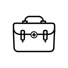 Icon of a doctorchest / first aid kit