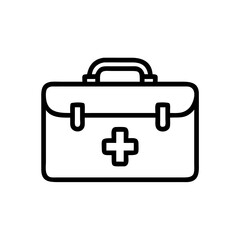 Icon of a doctorchest / first aid kit