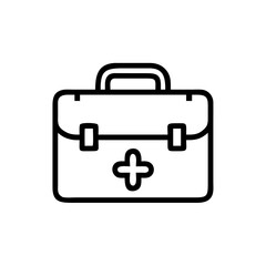 Icon of a doctorchest / first aid kit