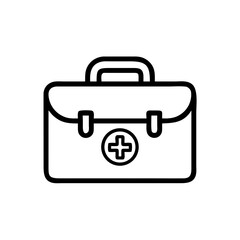 Icon of a doctorchest / first aid kit