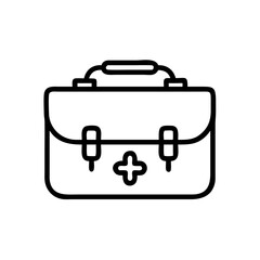Icon of a doctorchest / first aid kit