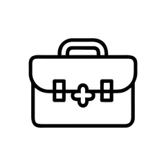 Icon of a doctorchest / first aid kit