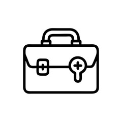 Icon of a doctorchest / first aid kit