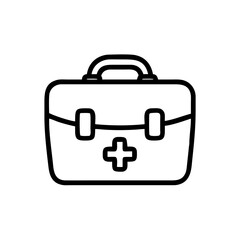 Icon of a doctorchest / first aid kit