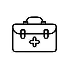 Icon of a doctorchest / first aid kit