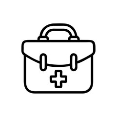 Icon of a doctorchest / first aid kit