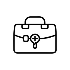 Icon of a doctorchest / first aid kit