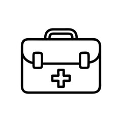 Icon of a doctorchest / first aid kit