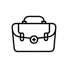 Icon of a doctorchest / first aid kit