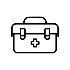 Icon of a doctorchest / first aid kit
