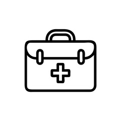 Icon of a doctorchest / first aid kit