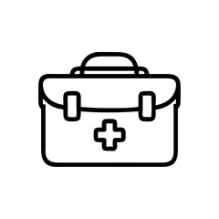 Icon of a doctorchest / first aid kit