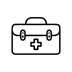 Icon of a doctorchest / first aid kit