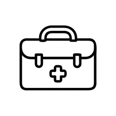 Icon of a doctorchest / first aid kit