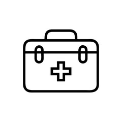 Icon of a doctorchest / first aid kit
