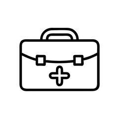 Icon of a doctorchest / first aid kit