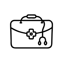 Icon of a doctorchest / first aid kit