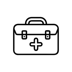 Icon of a doctorchest / first aid kit