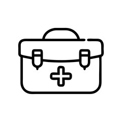 Icon of a doctorchest / first aid kit