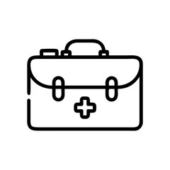 Icon of a doctorchest / first aid kit