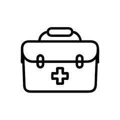Icon of a doctorchest / first aid kit