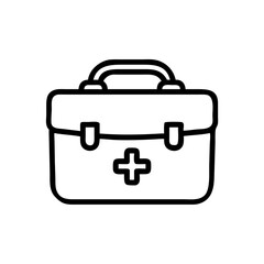 Icon of a doctorchest / first aid kit