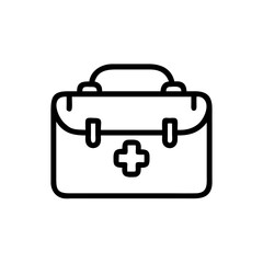 Icon of a doctorchest / first aid kit