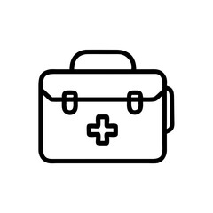 Icon of a doctorchest / first aid kit