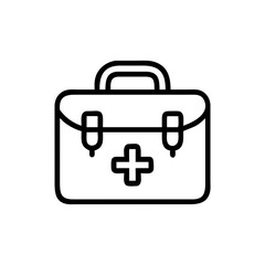 Icon of a doctorchest / first aid kit