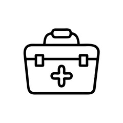 Icon of a doctorchest / first aid kit